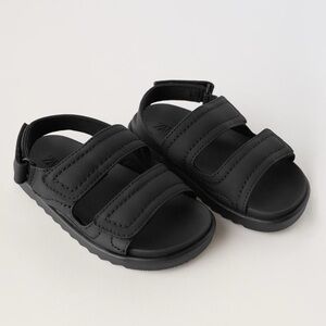 ZARA RUBBERIZED SANDALS